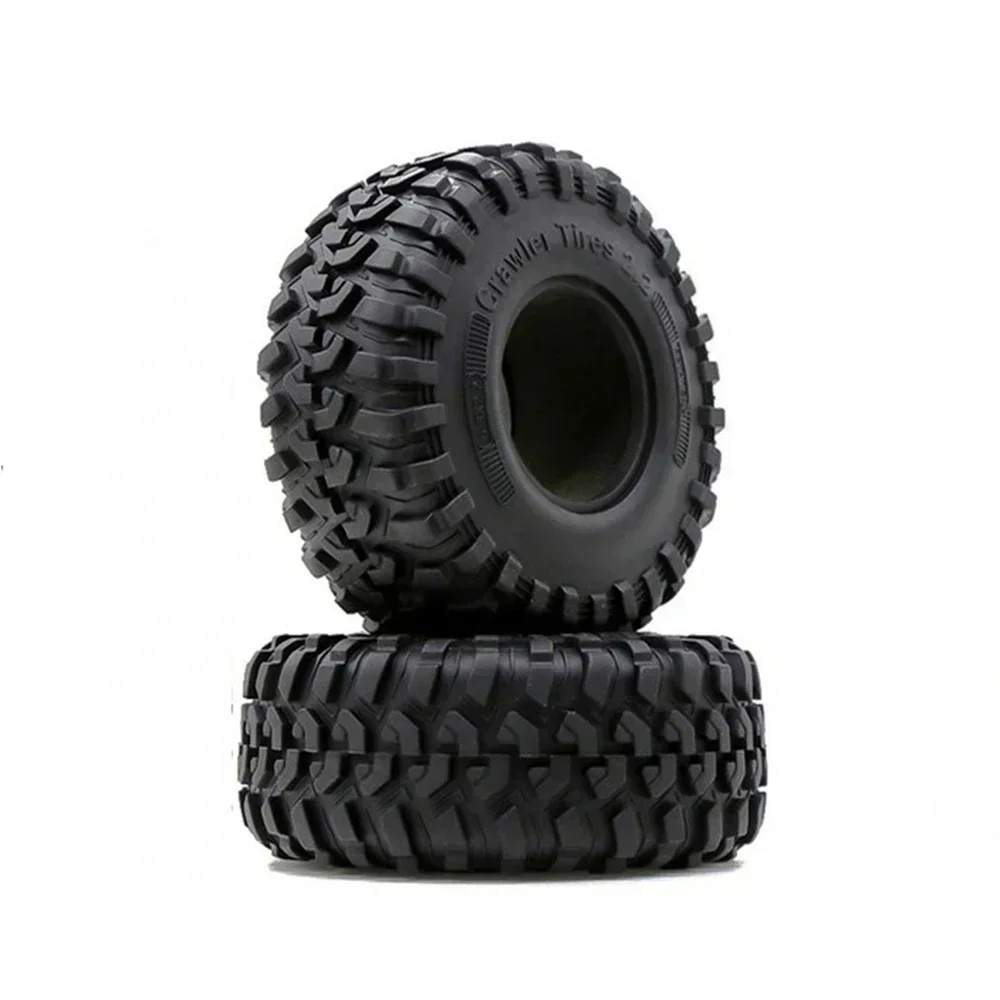 

130mm 2.2" Rubber Rocks Tires Tyres for 1:10 RC Rock Crawler Trxs Trx4 Axial SCX10 90047 D90 D110 TF2 RR10 Wraith