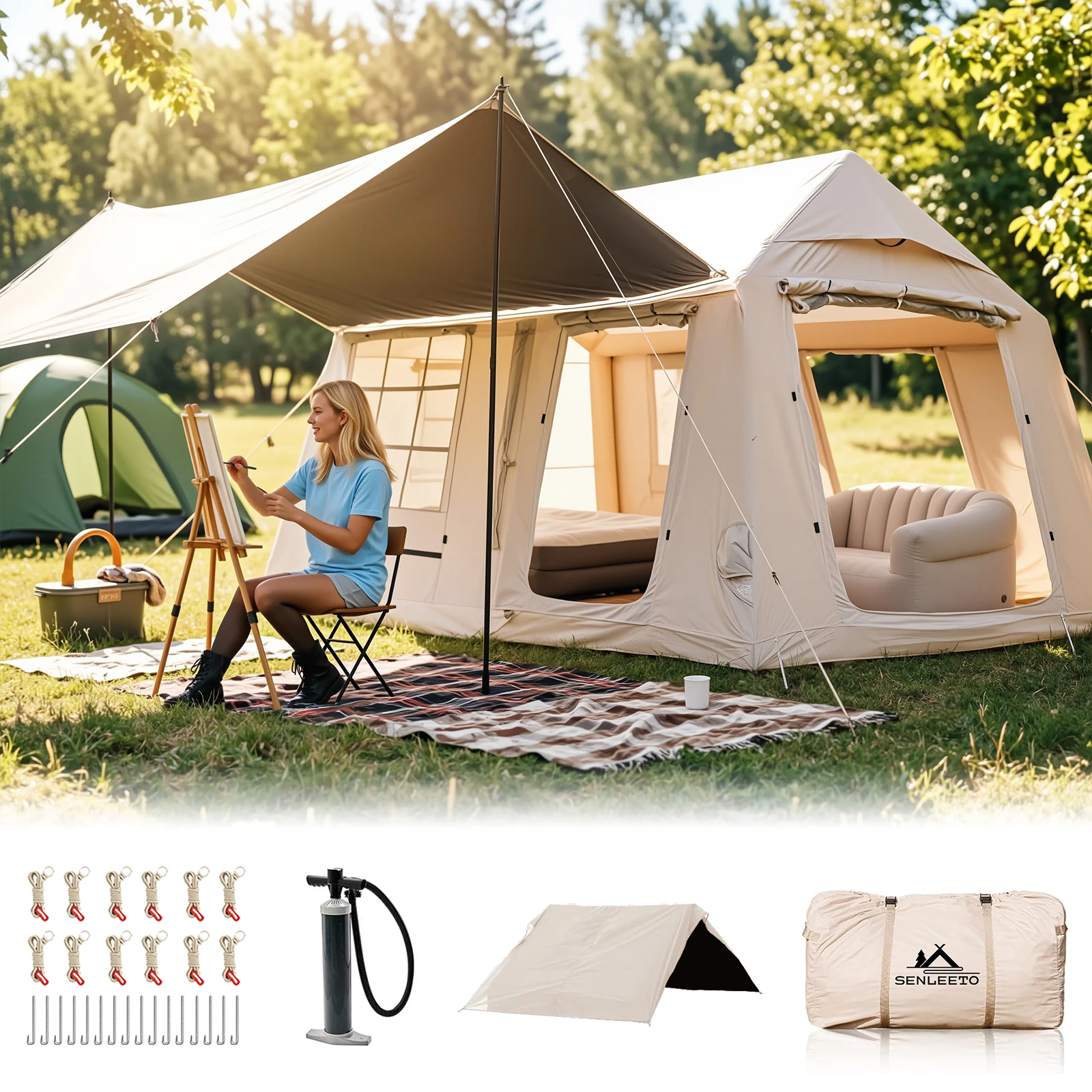 Senleeto Large Infl…