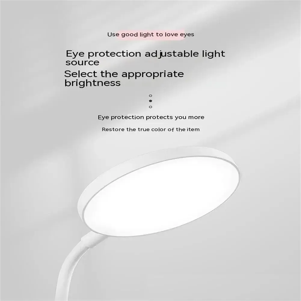 Led Desk Lamps With Clip 3 Modes Dimming Eye Protection Usb Rechargeable Table Lamp Night Lights