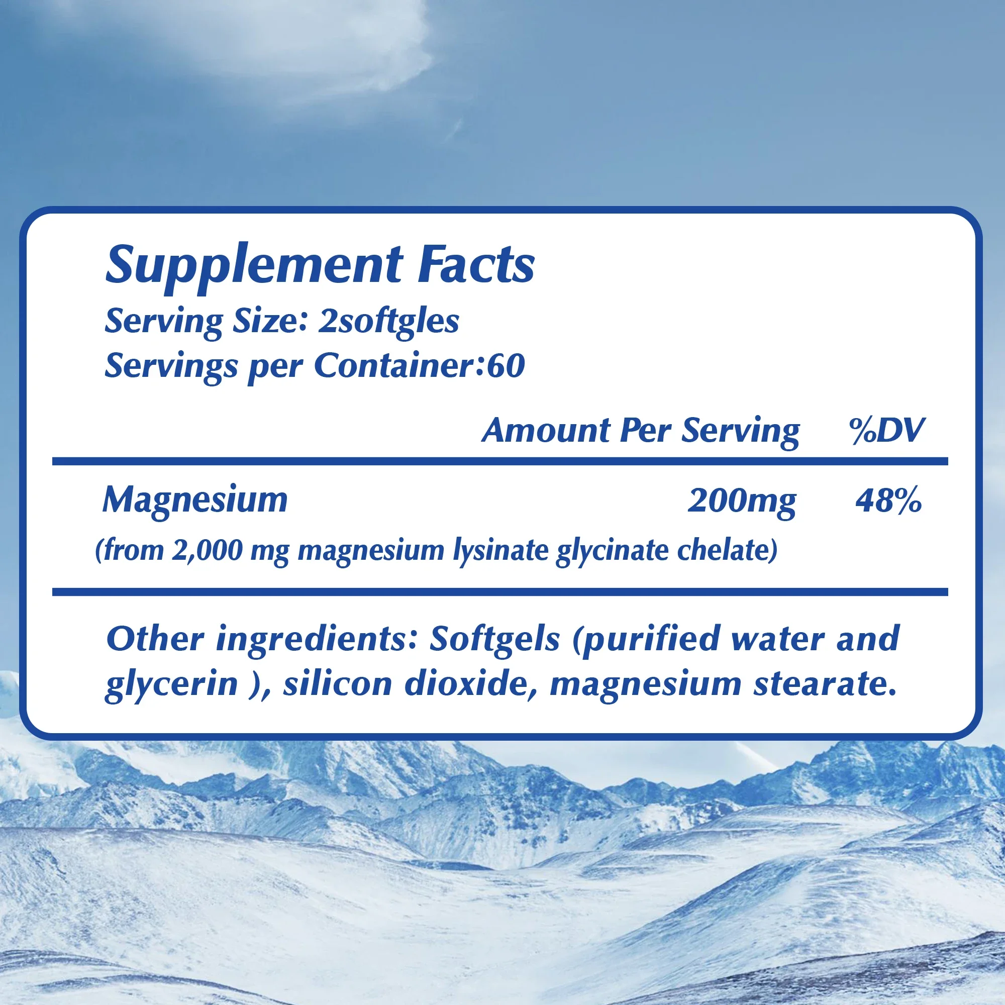 Magnesium Capsules - Deep Sleep & Stress Relief Aid, Muscle Relaxation & Nervous System