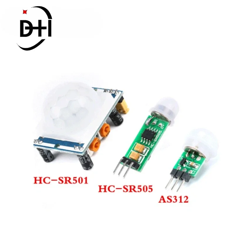 AM312 HC-SR501 HC-SR505 Adjust IR Pyroelectric Infrared Mini PIR Module Motion Sensor Detector Module for Arduino AS312 Bracket