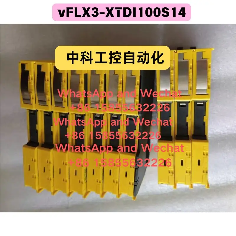Used OEM disassembled parts FLX3-XTDI100S14 safety relay Functional test OK Fast Shipping