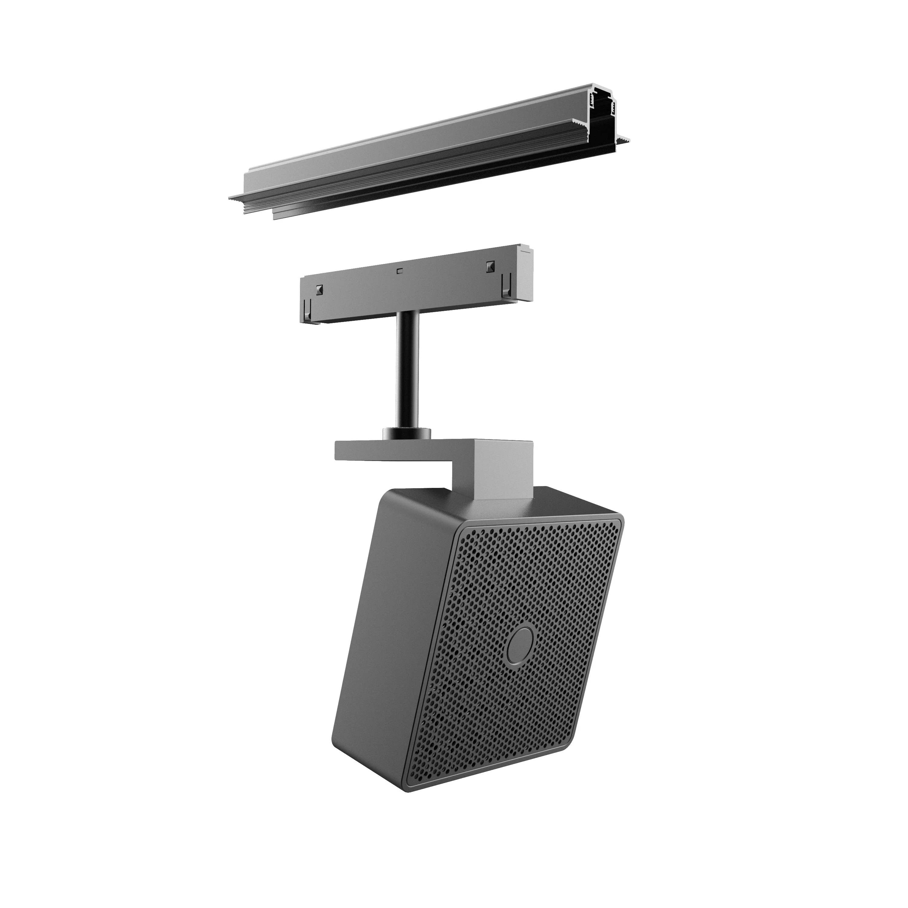 Ultrasonic Directional Loudspeaker DC/AC Power Audio System Track Mounting AUX Outdoor Museum Art Exhibitions Stage Home Theatre