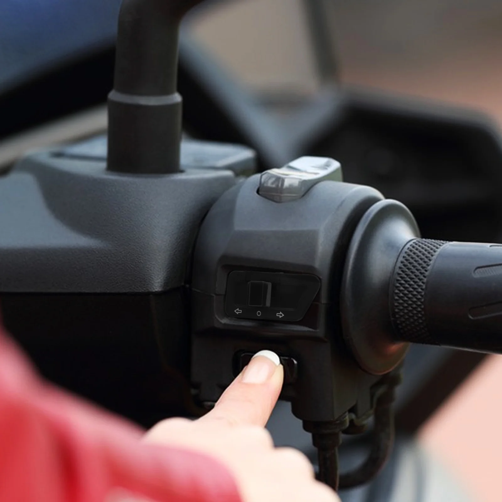 

Handlebar Turn Signal Switch Replacement Durable Waterproof Ergonomic Design Safety Reliable Multiple Vehicles