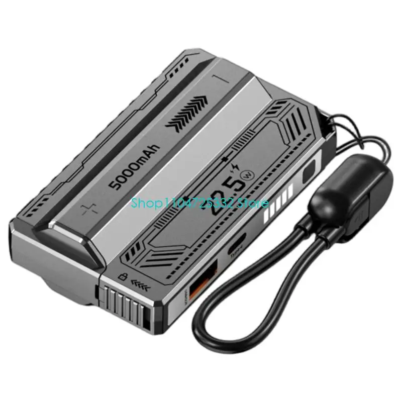 P5EA 21700 Replaceable Battery Mobile Power Case Build In Ejector Plug without Battery