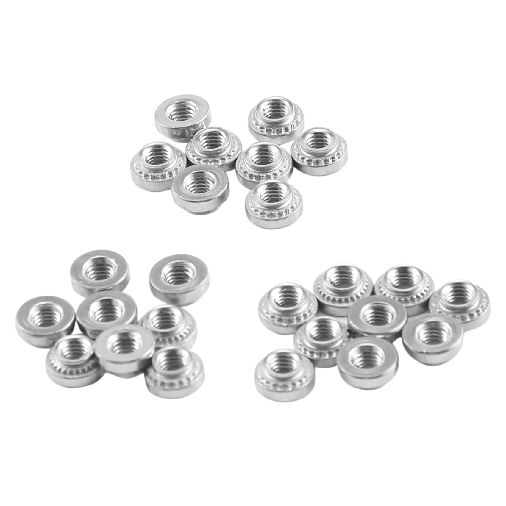 M3 Stainless Steel Self Clinching Rivet Nut Fastener 25pcs