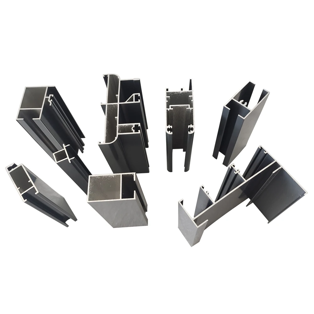 Perfil de parede de cortina de alumínio personalizado Fornecedor da China Perfil de alumínio para janelas e portas Estrutura de alumínio personalizada