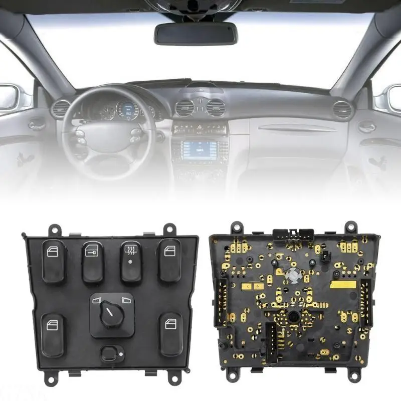 G7NA Car Accessorie MastersPower Window Switch Button 1638206610 für Mercedes W163 – Detail 8