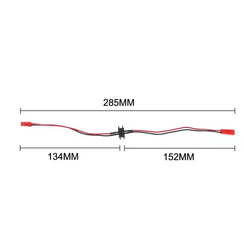 Extend Battery Connections: Universal Magnetic Snap-on Connection JR/JST Extension Cable For RC Model Battery Accessories