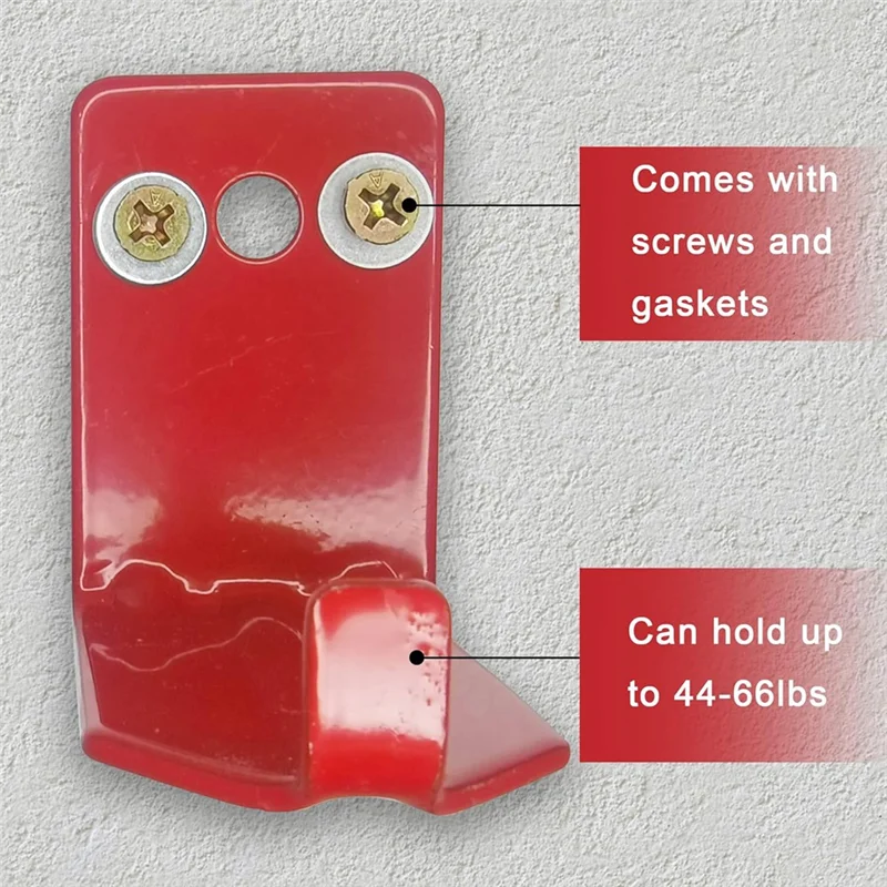 Reliable Fire Extinguisher Mount, Wall Hook And Bracket For Extinguishers Up To 40 Lbs - 12 Units Pack-Y48A