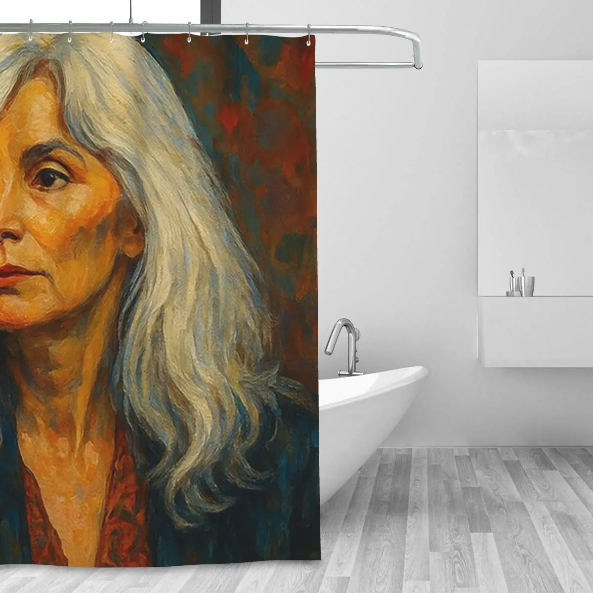 Emmylou Harris - Legends In Country Shower Curtain Bathroom Polyester Waterproof Bath Curtains with Hooks