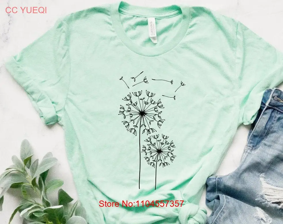 Dandelion T Shirt Pregnancy Loss and Infant recurrent miscarriage tee Stillborn infertility ivf long or short sleeves