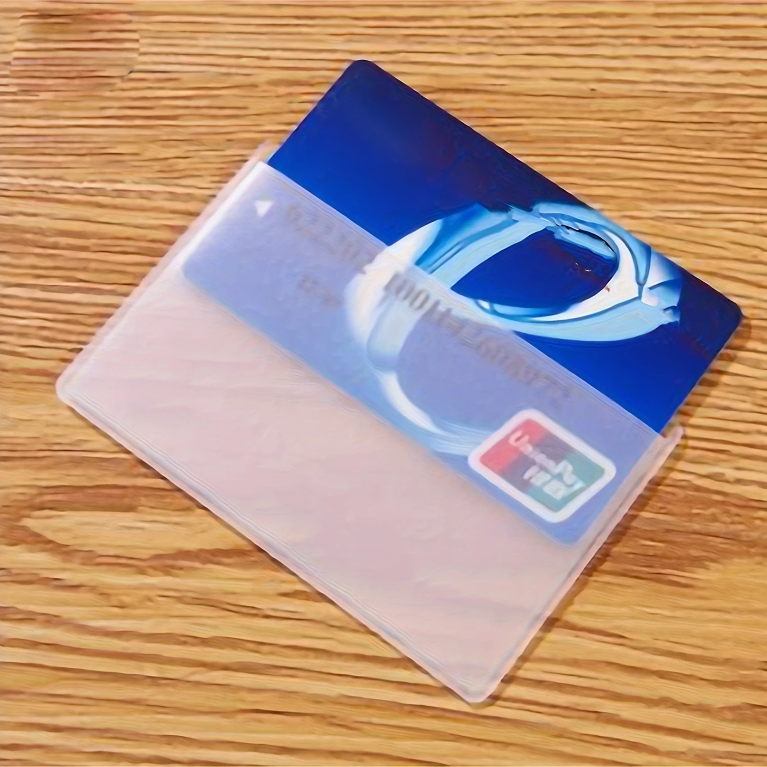 

PVC Transparent Badge Holder, ID Card Sleeve with Wide Mouth, Anti- Bus Pass, Bank Card Cover Insert