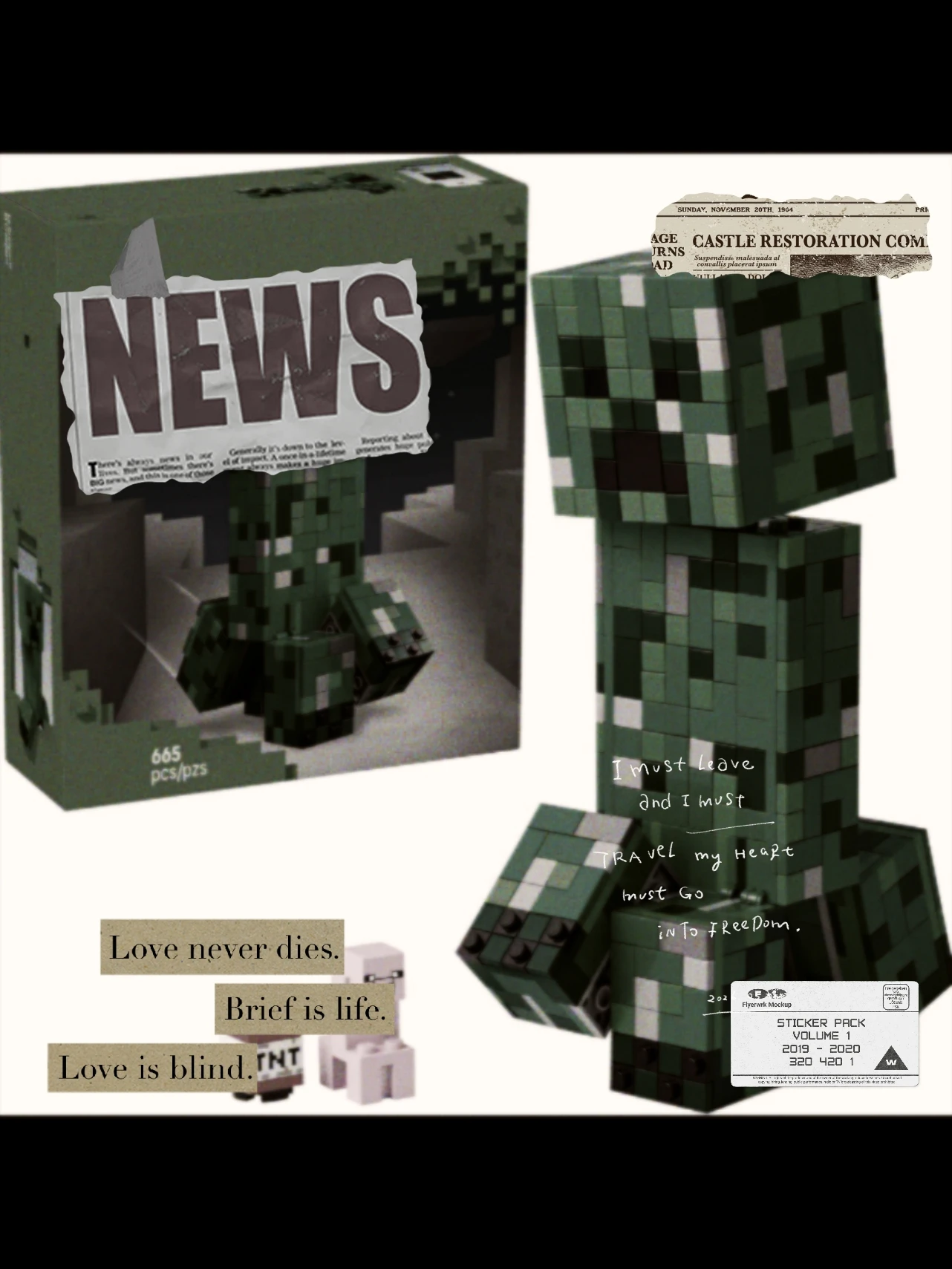 Hot Sale: Moc 665-Piece Human Figurine Puzzle Toys, Building Block Set, Gift for Boys and Girls