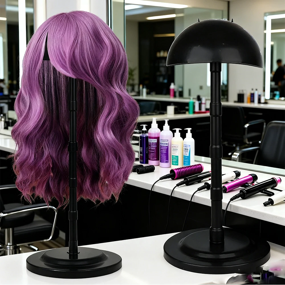 

Detachable Wig Stand for Display Adjustable Wig Holder Stable Base for Hair Styling and Storage Suitable for and Hats