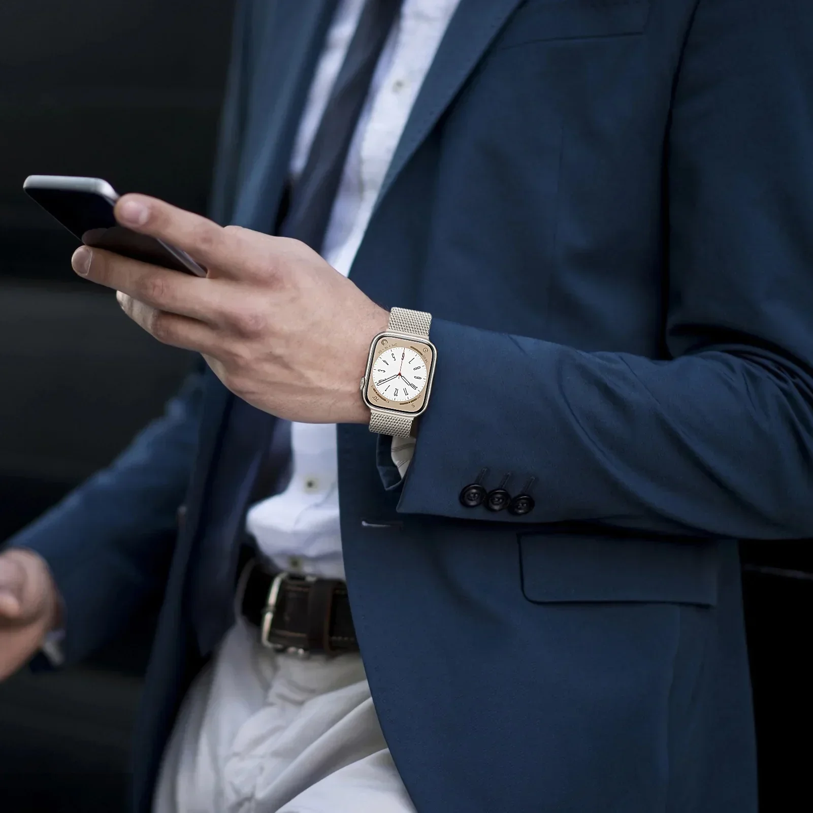 Миланская петля для Apple Watch, ремешок 44 мм, 45 мм, 40 мм, 41 мм, 38-42 мм, браслет гордости iwatch series 9 8 7 6 SE 5 4 3 ultra 2 49 мм, ремешок