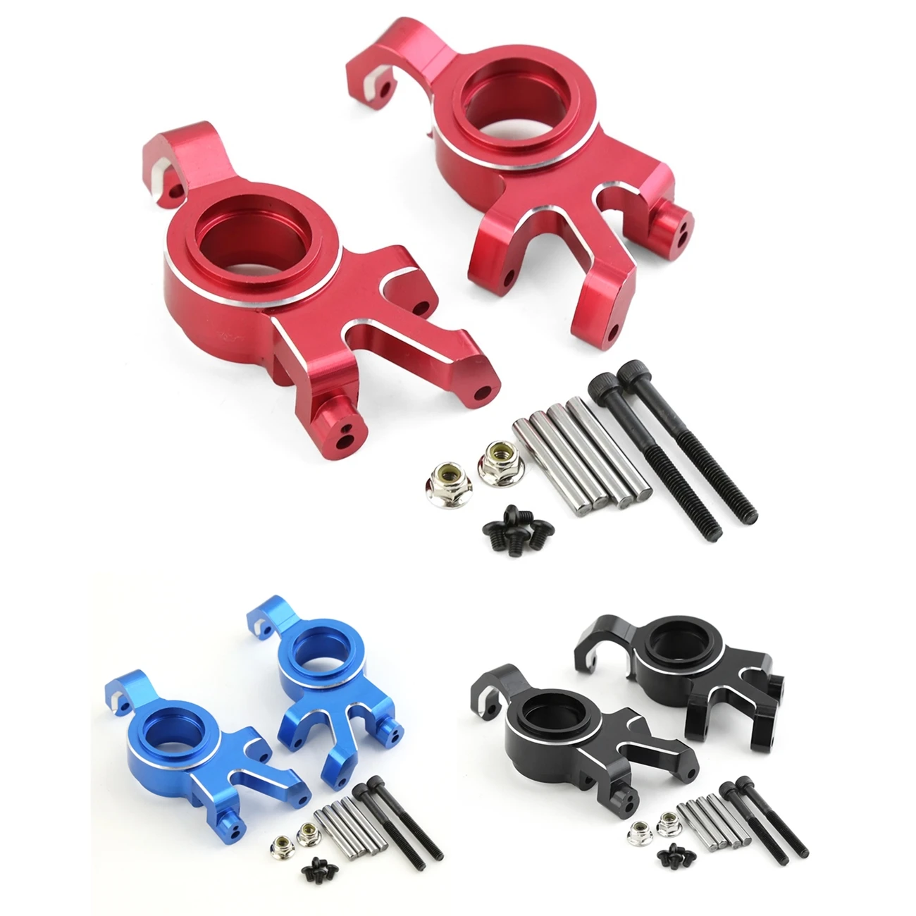 2pcs Metal Front Steering Block for 1/5 Traxxas X-Maxx Xmaxx 6S 8S RC Monster Truck Upgrade Parts Accessories