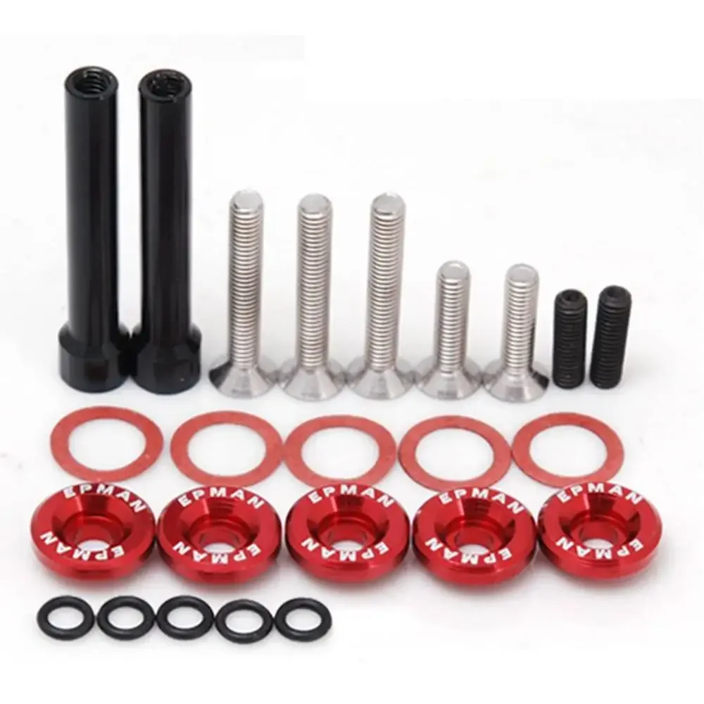 HUB sports Valve Cover Washers Kit for Honda D-Series (Red, Black, Silver, Blue,Purple,Green) HU-DP008