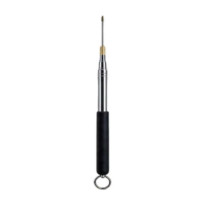 1PC 360 Degree Rotation Barbed Thread Long Fish Hook Telescopic Pole Eel Hook Thread Stainless Steel Handle Ricefield Eel Hook view 6