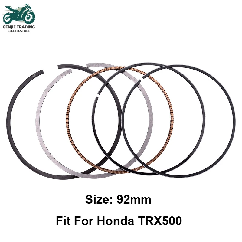 

92mm Motorcycle Piston Ring Kits for Honda TRX500FA5 FA6 FA7 FE FE1 FE2 FM1 FM2 FM5 FM6 FM7 14-2019 TRX 500 FPE FPM 2007-2013 TM