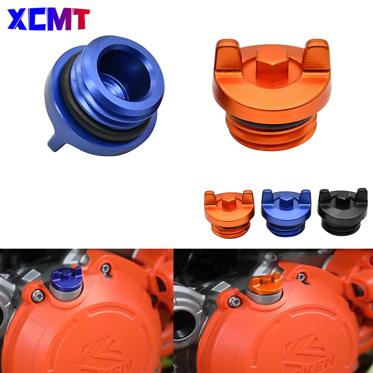 

Motocross Engine Oil Filler Plug Cap Cover For KTM EXC EXCF XCF XC XCW XCFW SX SXF For HUSQVARNA TC TE TX FE FC FX FS 2004-2023