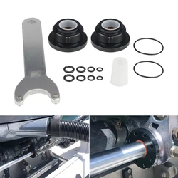 Front Mount HC5375 Hydraulic Steering Cylinder Seal Kit with Wrench Tool for SeaStar HC5345 HC5340