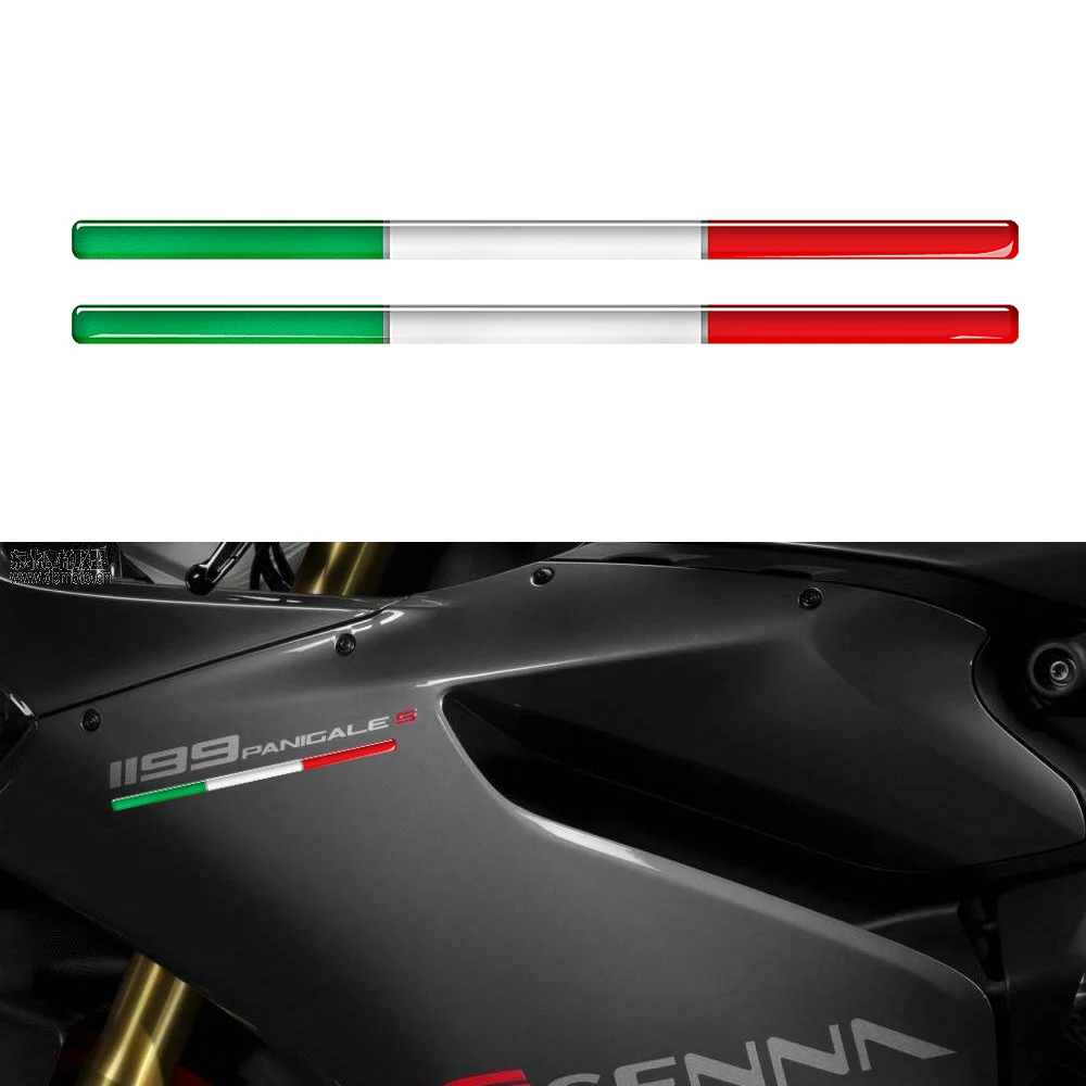 3D Motorcycle Tank Decals Italy Sticker for Motorbike Car AVT Bike Decals
