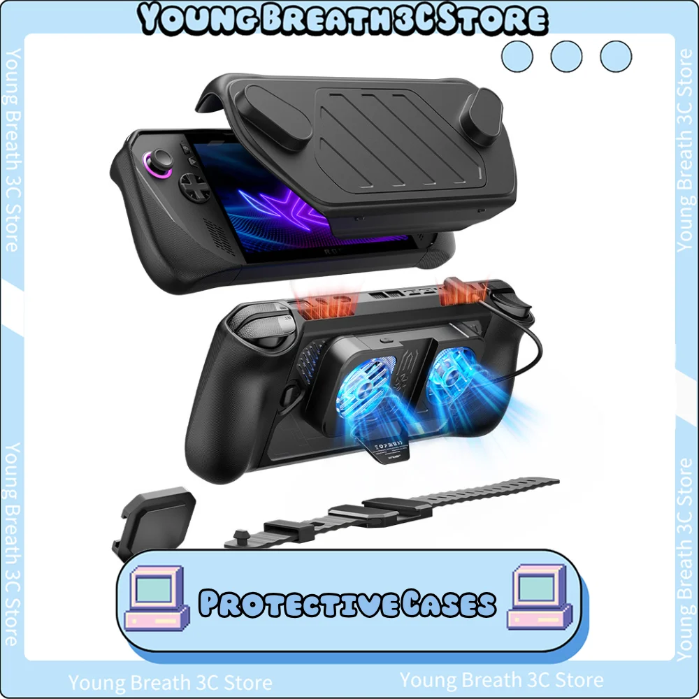 

Jsaux Module Case For Rog Ally X Protective Cases With Detachable Rog Ally Case Front Shell Cover For Asus Rog Ally Accessories