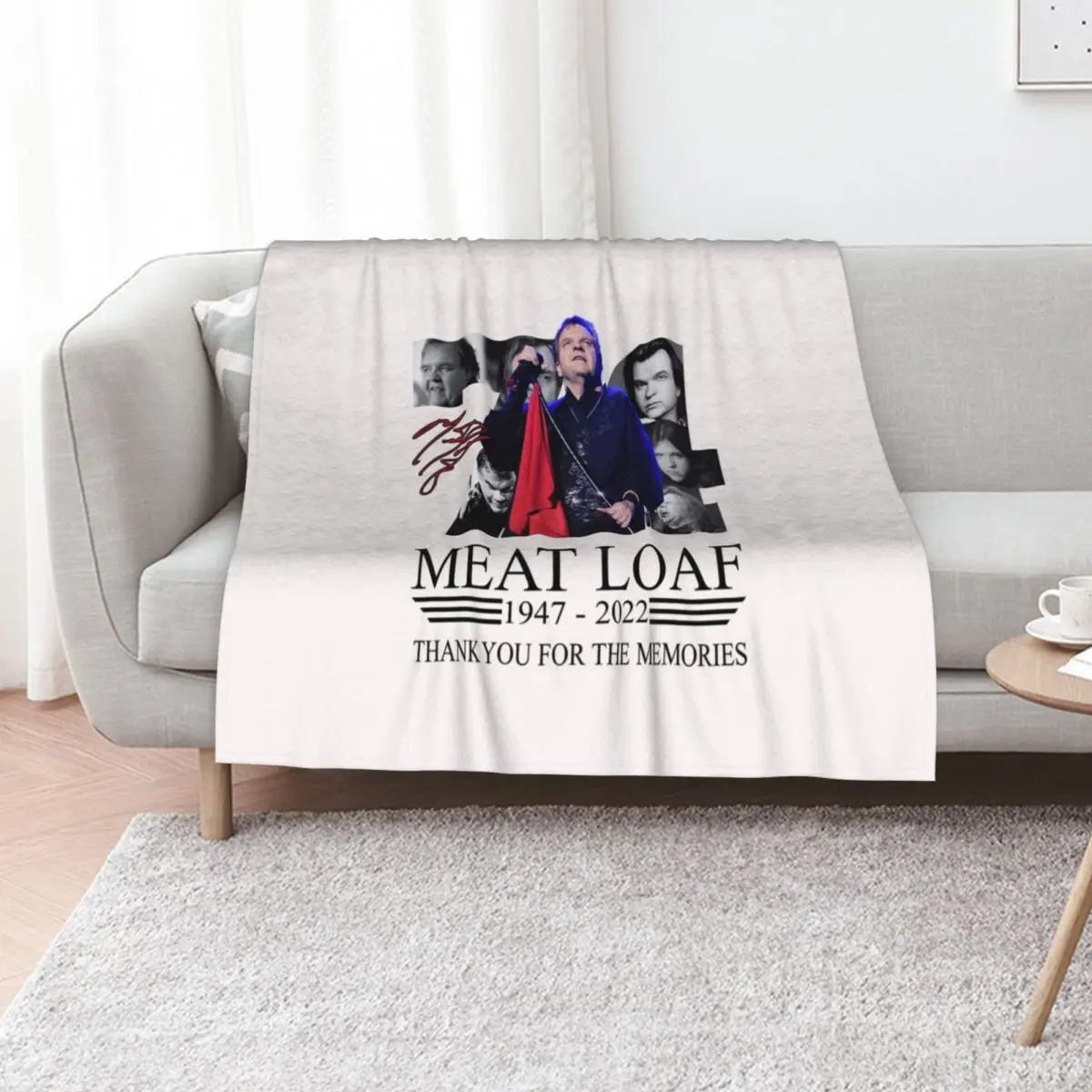 Thank You The Memories ML 1947-2022 Throw Blanket Furrys anime Bed linens Summer Beddings cosplay anime decorative Blankets