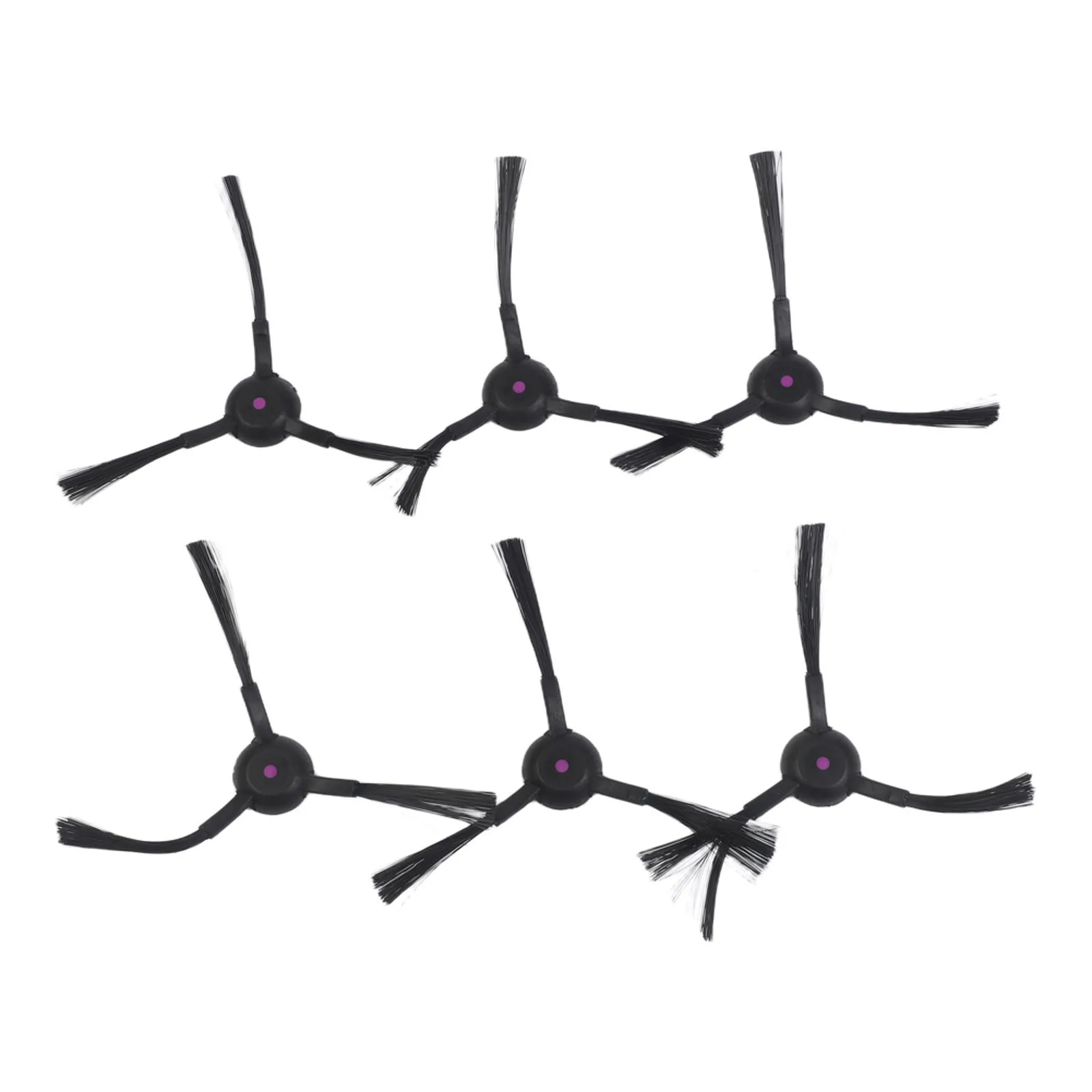 Replacement Side Brushes for Cecotec For Conga for x70 Robot Vacuum 6 Nylon Brushes Designed for Improved Edge and Corner