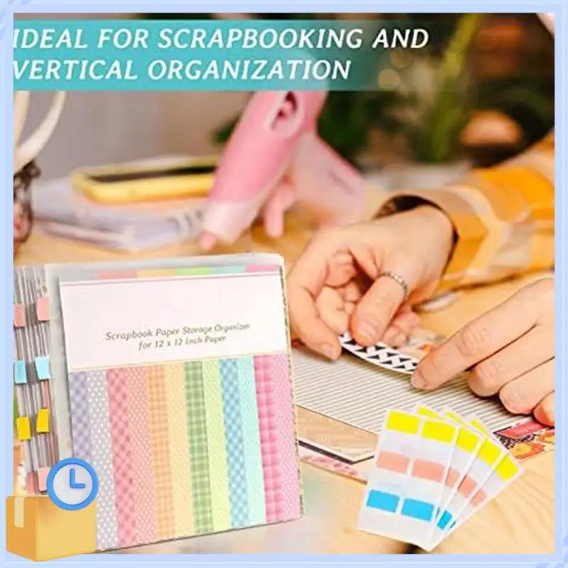 

Popular 1 Set With 60 Sticky Index Tabs, 10 Pack Plastic Paper Storage Bag Fit For Holding Paper File