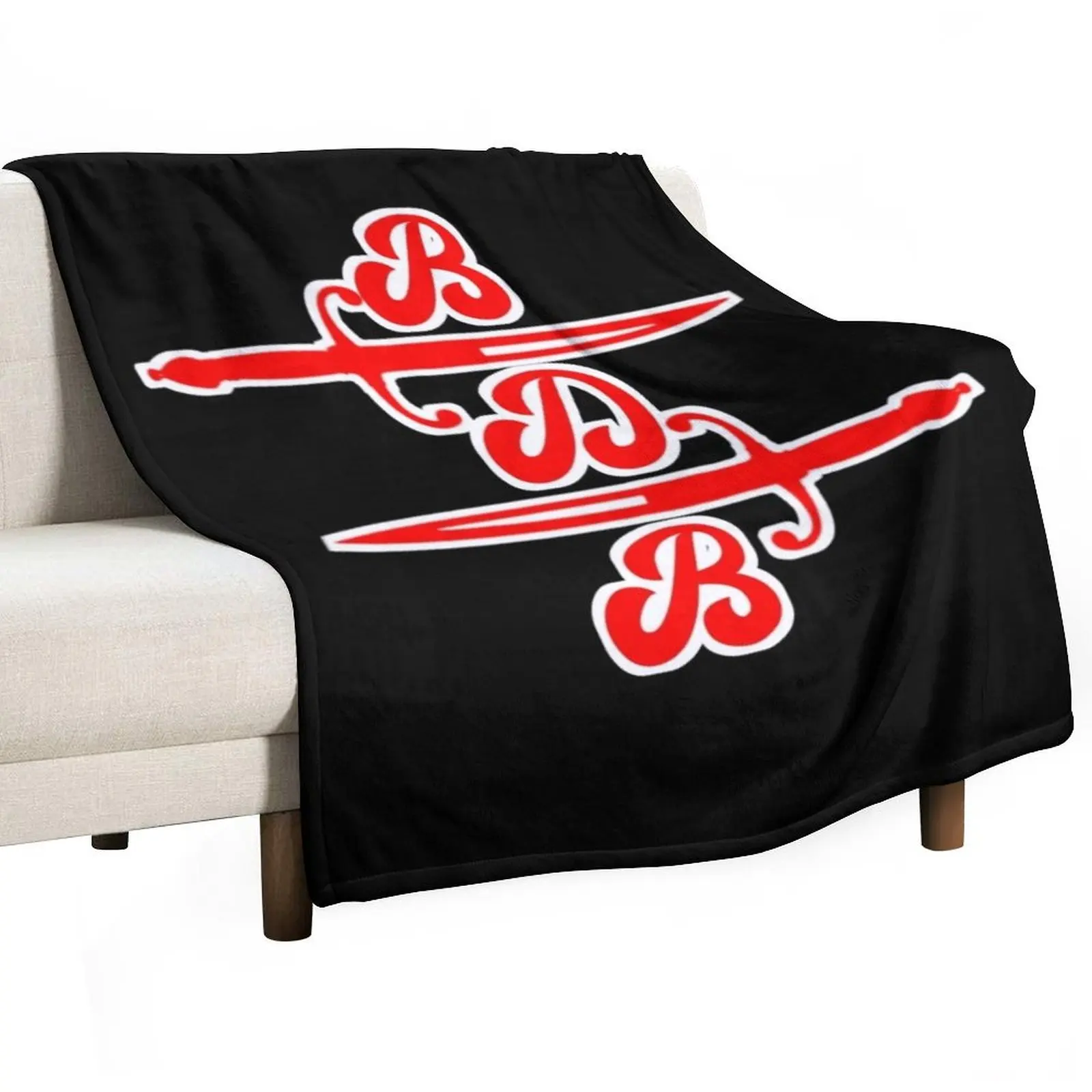 Black Dagger Brotherhood sticker Throw Blanket Thermal Quilt Blankets