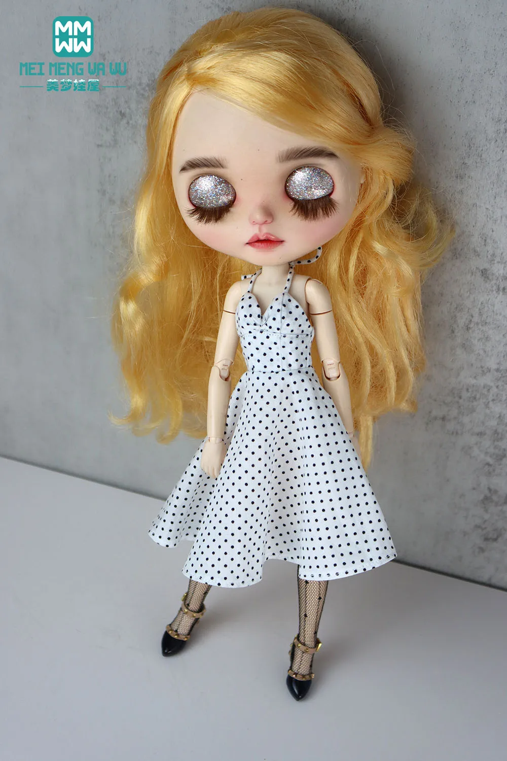 NEW 28-30cm Blyth Azone OB22 OB24 Doll Clothes Fashion Suspender Skirt Halter Dress