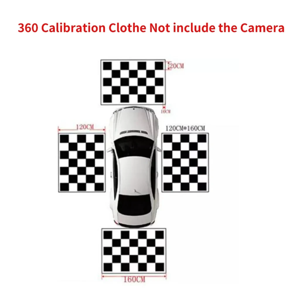 1080P 3D 360 Panorama System 4 Car Recorder Camera Degree Camera Parking Surround View System Driving With Bird View
