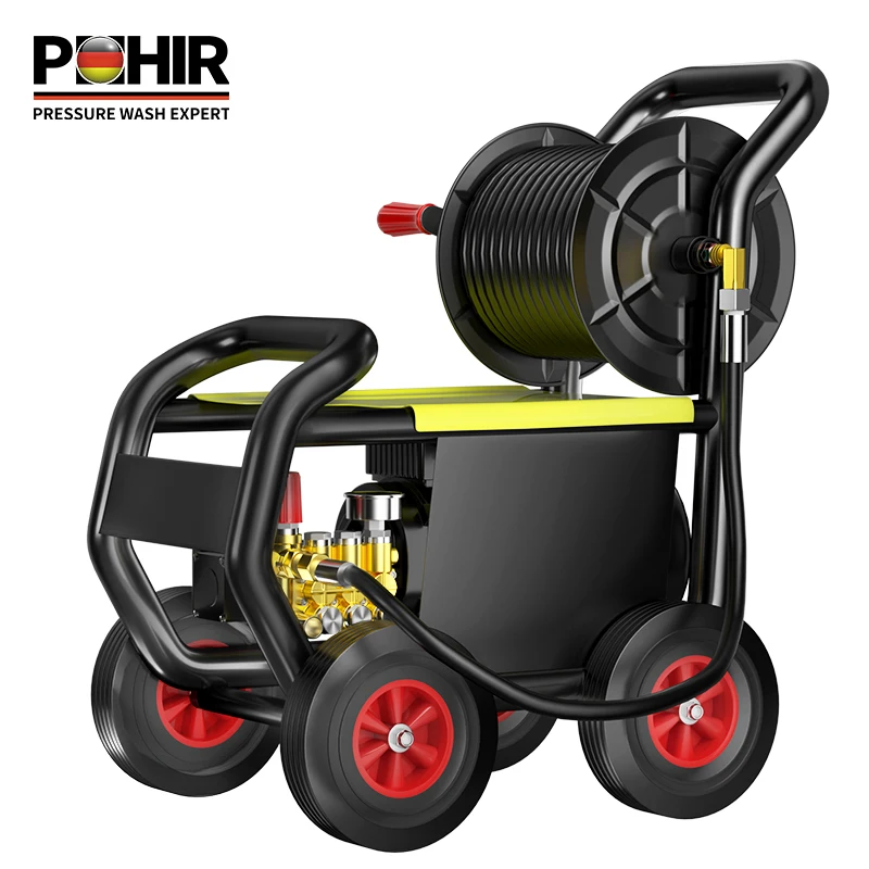 Commercial Good Quality 180bar 3500W 220v Electric High Pressure Cleaner Cold Water Surface Washing Machine Car Washer Equipment