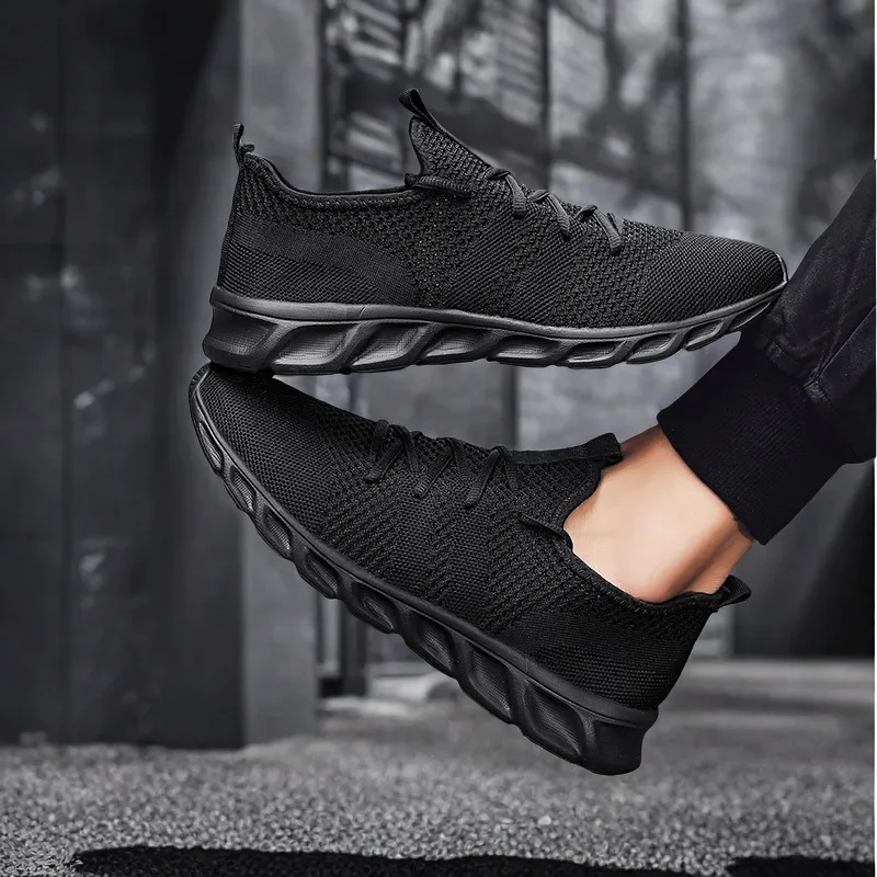 Not Leather Casual Shoes Hot Seasons Sock Trainers Flat-Heel Black Sneakers Man Luxury’S Platform Sports Shoes Loafers Tennis