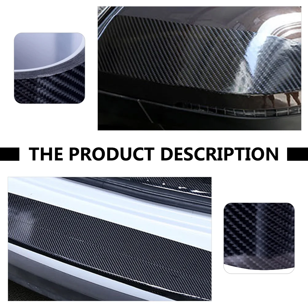 Car Door Anti-collision Sticker Sill Strip Protector Vehicle Threshold Decor Protectors Styling Protection Guard Bumper Cars