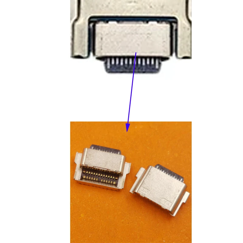 2-50Pcs Charger Charging Plug Dock Port Type C Connector Jack Contact USB For Samsung Galaxy Tab S8 X706B N X706U SM-X706 X700