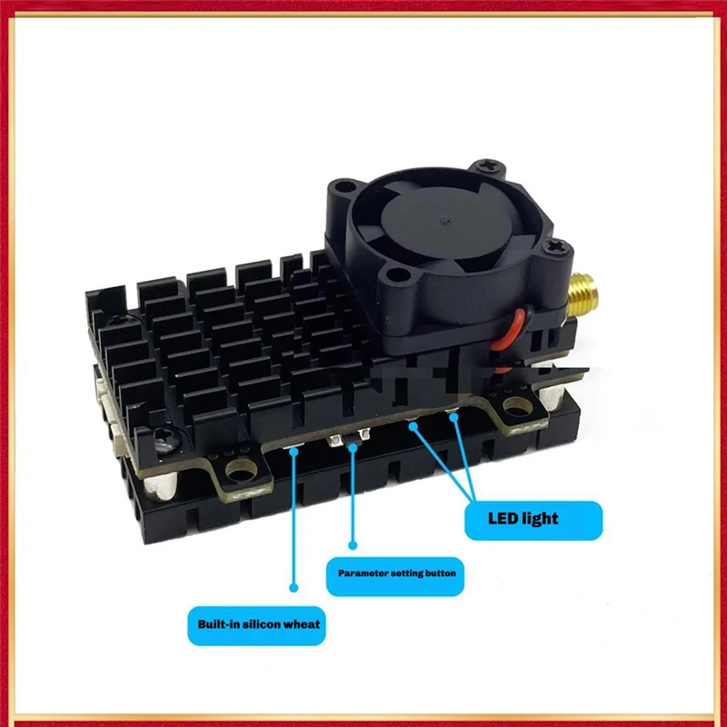 A92Z Long Range 5.8Ghz 2W FPV VTX Wireless Video Transmitter 2000Mw 48CH For Fixed Wing Drones Over 20Km Range