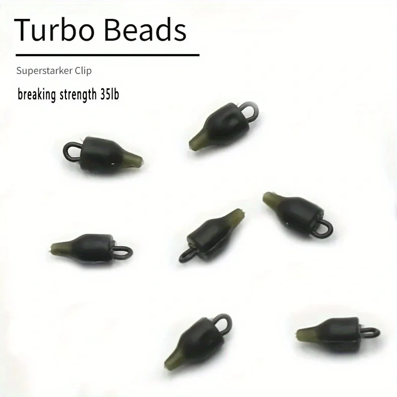 30pcs Fishing Connector Ring Beads, Quick Change Fish Hook L