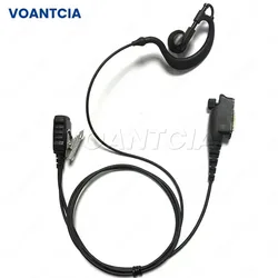 G Shape Ear Hook Earphone Earpiece Headset Speaker PTT for Airbus EADS THR8 TH1N TETRA Walkie Talkie Radio