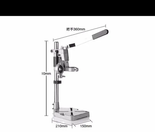 Double-head Electric Drill holding holder bracket Dremel Grinder rack stand clamp Grinder accessories for Woodworking