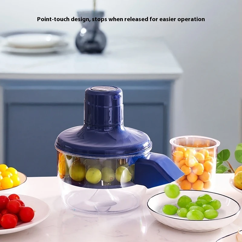 

Automatic Electric Grape Peeler Machine - Hands-Free Skin Remover for Berries Fruits, Fruit Prep Tool, Effortless Peeling