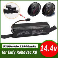 2025NEW 14.4V 5600mAh Replacement Battery For Eufy RoboVac X8 Series Hybrid Robot Vacuum Cleaner Accessories Parts
