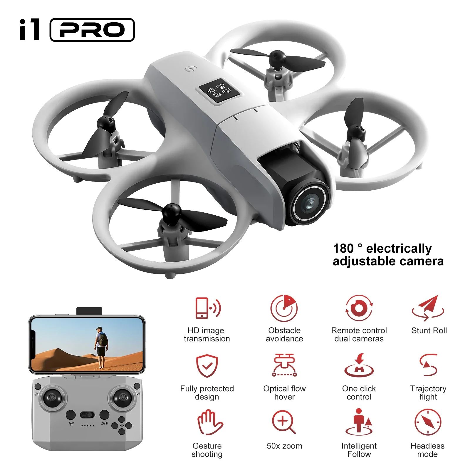 I1 Pro Mini Drone 8… - image