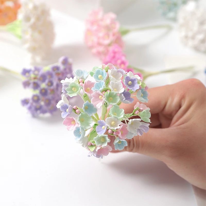 1/3/5 Stück künstlicher Blumenstrauß aus Seide, 11 cm, künstliche Blumen für Heimdekoration, Garten, Hochzeit, Dekoration, DIY, Handwerk, Geschenke, Zubehör – Detail 7