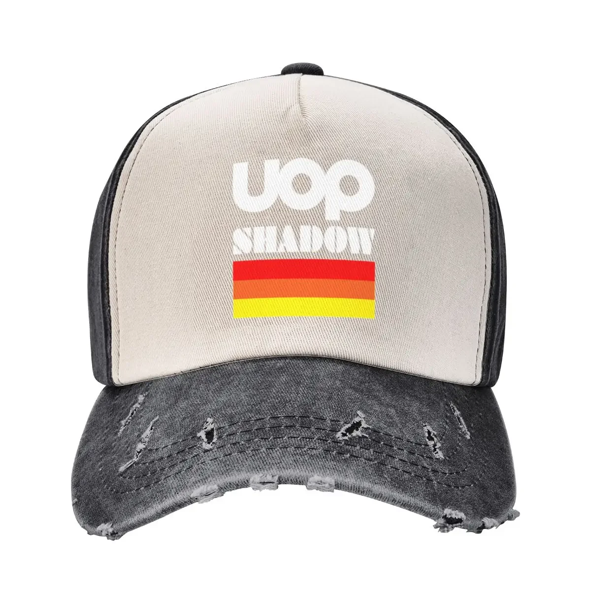 UOP Shadow retro F1 sponsor block logoCap Baseball Cap Horse Hat black Men Golf Wear Women's