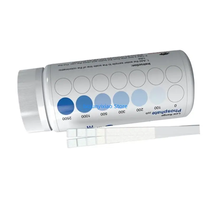 

900B 25PCS Water Quality Test Strips for Aquariums Pools Accurate Testing for PH Chlorine Fishtank Water Hardness Test Kits