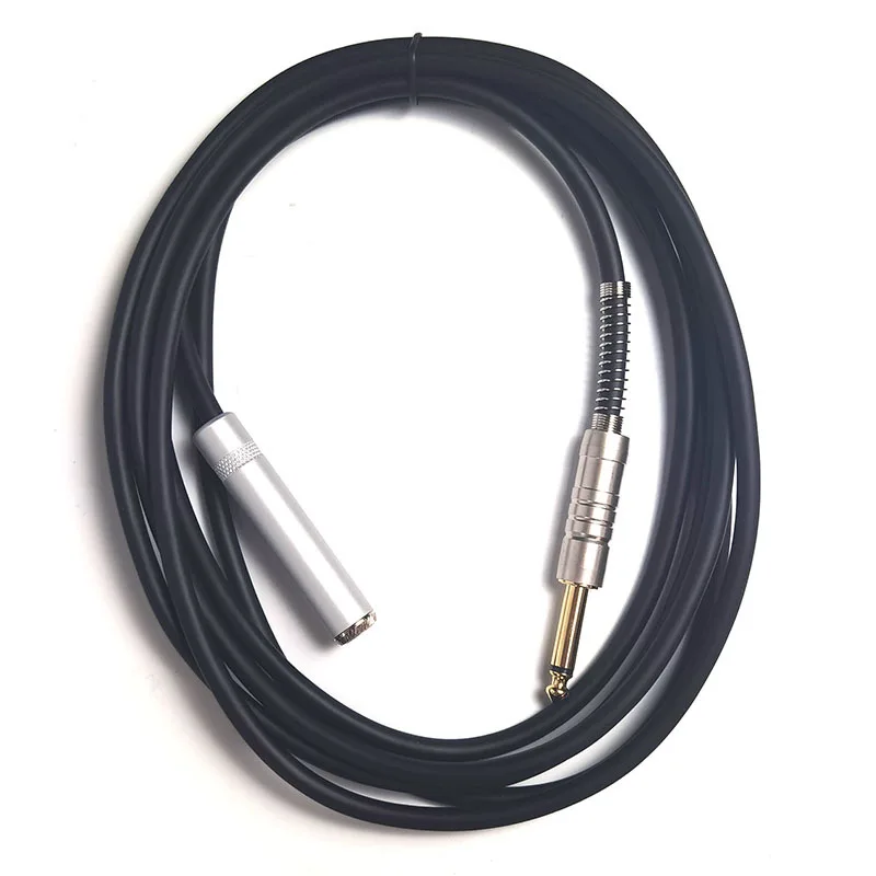 

Аудиокабель-удлинитель (штекер-гнездо), прямой, с шумоподавлением, для гитары, музыкальных инструментов, микшеров, 6,5 мм