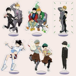 Mob Psycho 100 Stand Model Japan Anime Stand Plate Keychain Cosplay Standing Sign Figure Desk Decor Acrylic Key Chain Fans Gifts